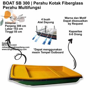 Perahu Fiberglass, Perahu evakuasi, Perahu bola golf, PErahu fiber